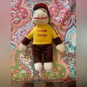 Vintage Curious George Plush Toy